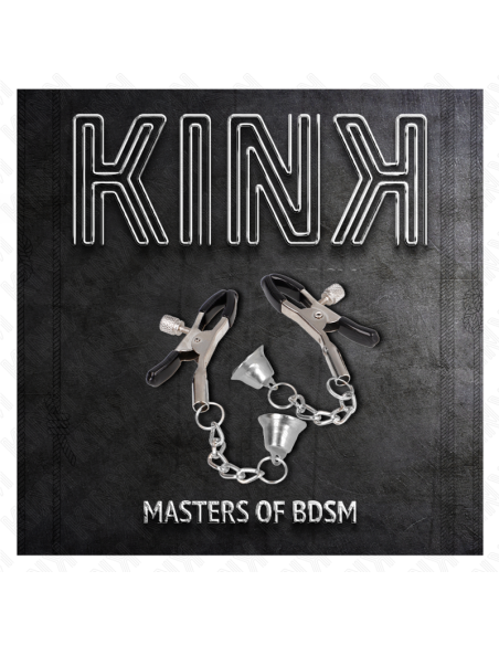 KINK - SIDABRINIS VARPELIS SU SPENELIŲ SPAUSTUKAIS 6 CM