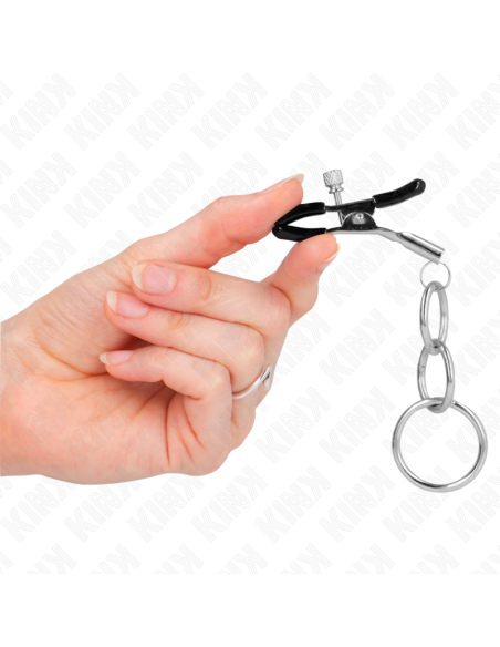 KINK - 3 O-RING NIPPLE CLAMP 6 CM