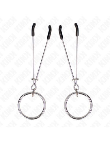 KINK - THIN NIPPLE CLAMPS WITH O-RING 7 CM