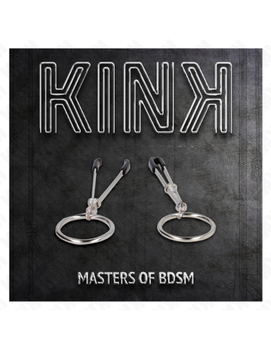 KINK - PLONI SPENELIŲ SPAUSTUKAI SU O ŽIEDU 7 CM