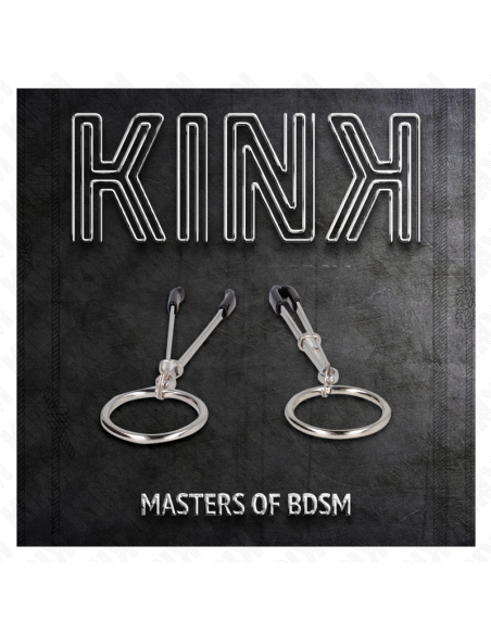 KINK - PLONI SPENELIŲ SPAUSTUKAI SU O ŽIEDU 7 CM