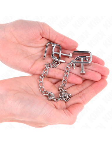 KINK - CHAIN NIPPLE VISE CLAMPS 30 CM