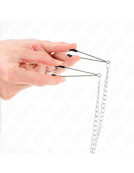 KINK - TRIPLE NIPPLE AND CLIT CLAMPS WITH CHAIN MODEL 1