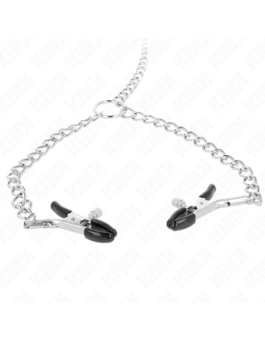 KINK - 4 CHAIN NIPPLE CLAMPS 32 CM WITH LITTLE CHAINS 14 CM