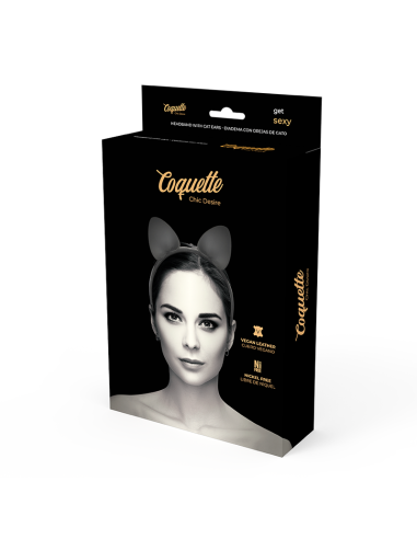 COQUETTE CHIC DESIRE - HEADBAND WITH CAT EARS