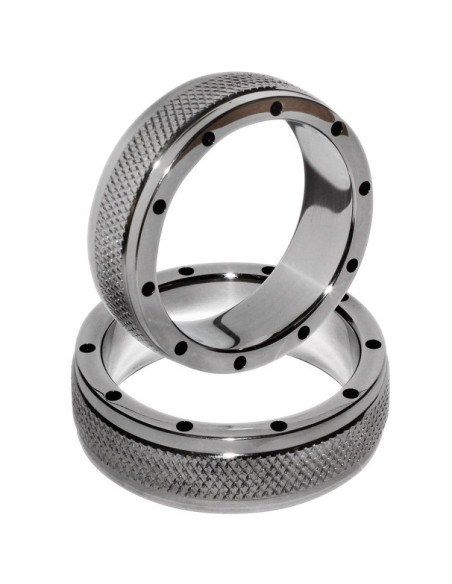 METAL HARD - METAL RING FOR PENIS AND TESTICLES 55MM
