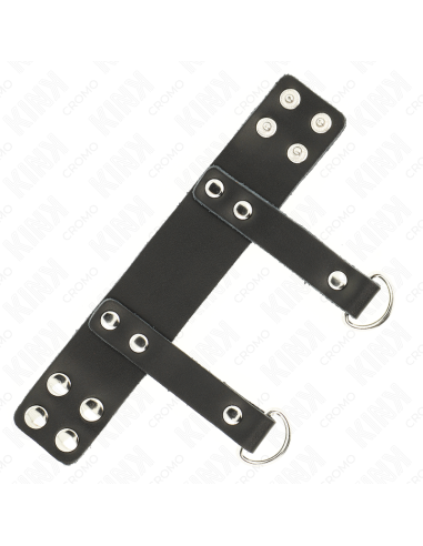 KINK - PENIS RING WITH D SHAPE RINGS 18.5 X 3.3 CM