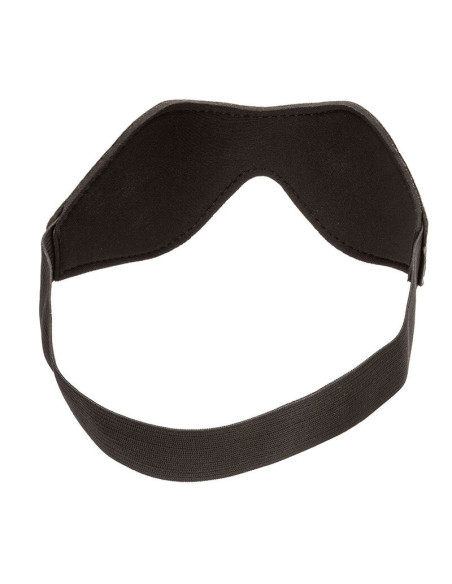 CALEXOTICS - NOCTURNAL EYE MASK PVC LEATHER BLACK