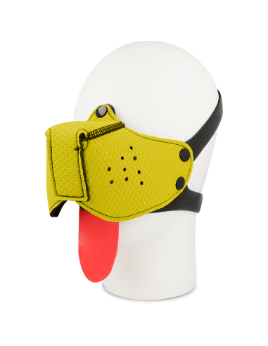OHMAMA FETISH DOG MUZZLE - YELLOW
