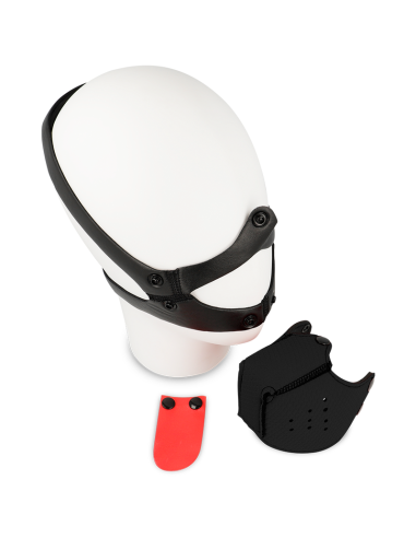 OHMAMA FETISH DOG MUZZLE - BLACK