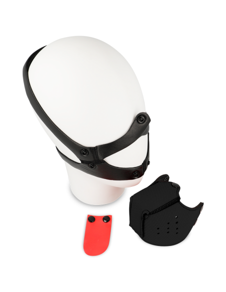 OHMAMA FETISH DOG MUZZLE - BLACK