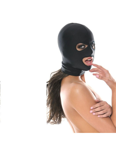 FETISH FANTASY SERIES - SPANDEX 3-HOLE HOOD