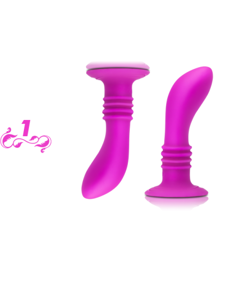 PRETTY LOVE - BOOTY PASSION VIBRATOR PLUG 10V
