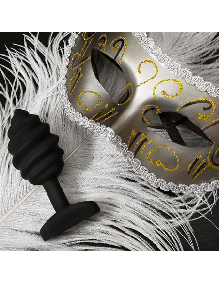 G-VIBE - GPLUG TWIST SU VIBRAVIMU, JUODA