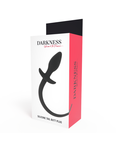 DARKNESS - ANAL PLUG 28 CM BLACK SILICONE