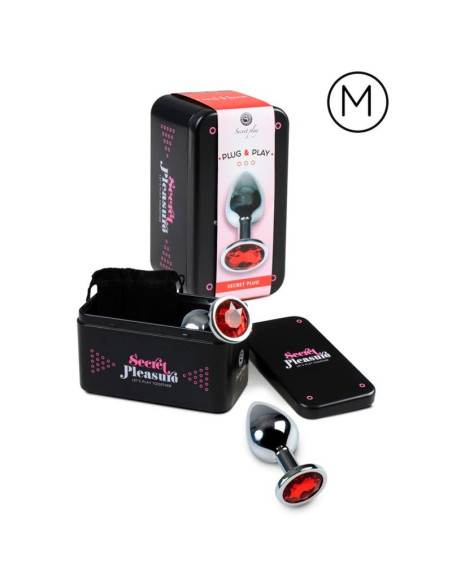 SECRETPLAY - ANAL PLUG RED M