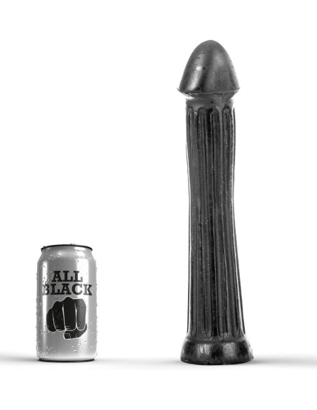 ALL BLACK - DILDO KIMŠTUKAS 31 CM