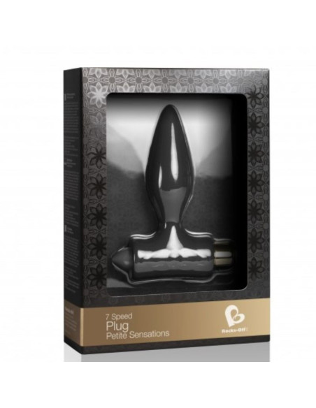 ROCKS-OFF - PETITE SENSATIONS ANAL PLUG FOR BEGINNERS - BLACK