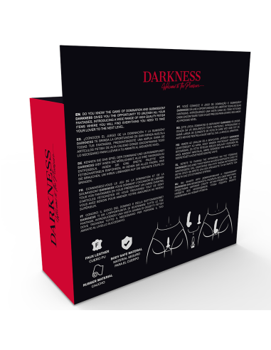 DARKNESS - kelnaitės su kištuku ir keičiamu dildo