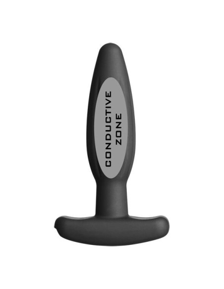 ELECTRASTIM - SILICONE BLACK ROCKER BUTT PLUG SMALL
