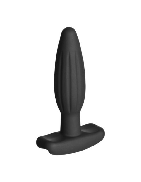 ELECTRASTIM - SILICONE BLACK ROCKER BUTT PLUG SMALL