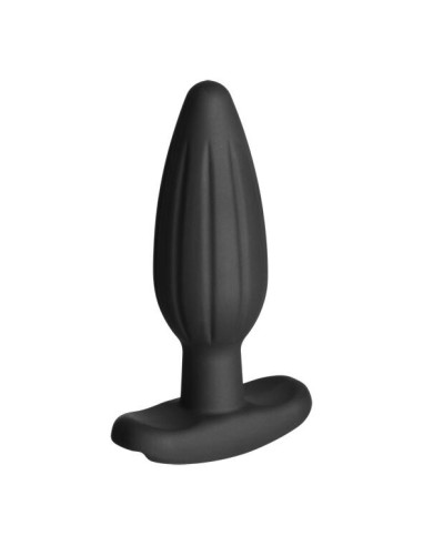ELECTRASTIM - SILICONE BLACK ROCKER BUTT PLUG MEDIUM