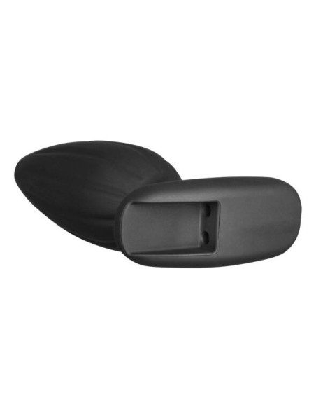 ELECTRASTIM - SILICONE BLACK ROCKER BUTT PLUG MEDIUM
