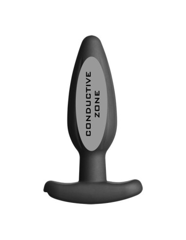 ELECTRASTIM - SILICONE BLACK ROCKER BUTT PLUG MEDIUM
