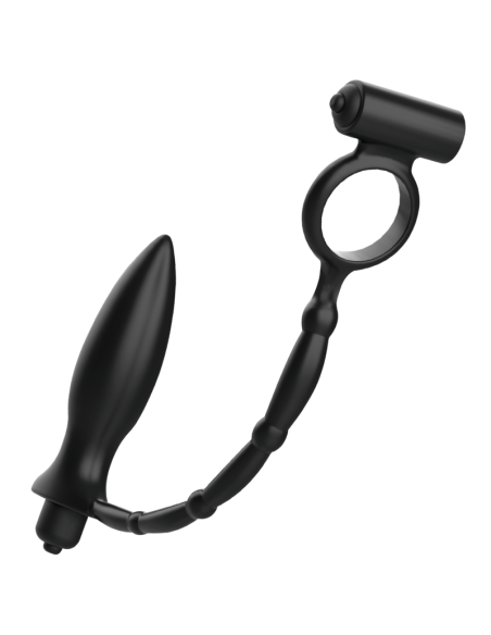 ADDICTED TOYS - ANAL PLUG WITH VIBRATORY RING