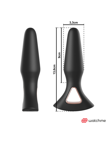 ANBIGUO - WATCHME REMOTE CONTROL VIBRATOR ANAL PLUG ALEXANDRU