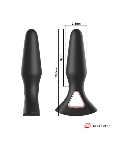 ANBIGUO - WATCHME REMOTE CONTROL VIBRATOR ANAL PLUG ALEXANDRU