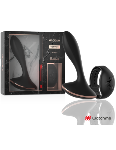 ANBIGUO - WATCHME REMOTE CONTROL VIBRATOR ANAL PLUG VERNET