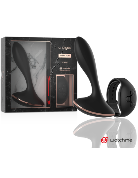 ANBIGUO - WATCHME REMOTE CONTROL VIBRATOR ANAL PLUG VERNET