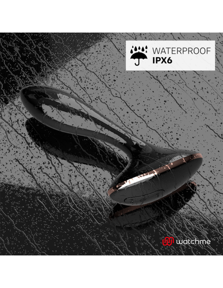 ANBIGUO - WATCHME REMOTE CONTROL VIBRATOR ANAL PLUG VERNET