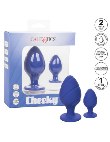 CALEXOTICS - CHEEKY BUTTPLUG PURPLE