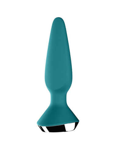 SATISFYER - PLUG ILICIOUS 1 PLUG VIBRATOR GREEN