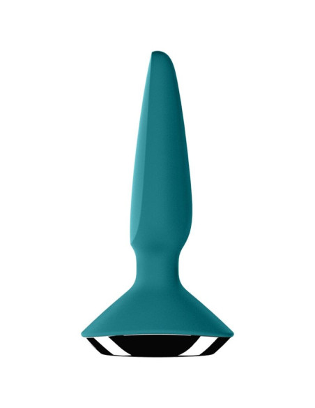 SATISFYER - PLUG ILICIOUS 1 PLUG VIBRATOR GREEN