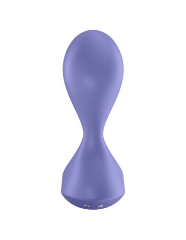 SATISFYER – „SWEET SEAL“ VIBRUOJANČIO KIMŠTUKO PROGRAMĖLĖ, VIOLETINĖ