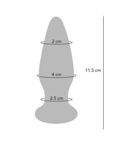 TOYJOY - THE SHINING VIBRATING GLAS BUTTPLUG