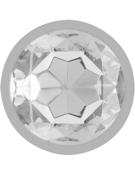 INTENSE - ALIUMINIO METALINIS ANALINIS KAMŠTELIS SU SIDABRINIU KRISTALU, L DYDŽIO