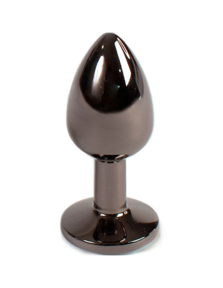 SECRETPLAY - GUNMETAL BUTT PLUG SMALL SIZE 7 CM