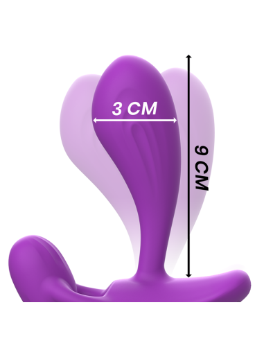 INTENSE - SHELLY PLUG ANAL REMOTE CONTROL PURPLE