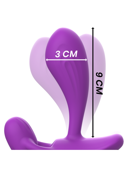 INTENSE - SHELLY PLUG ANAL REMOTE CONTROL PURPLE