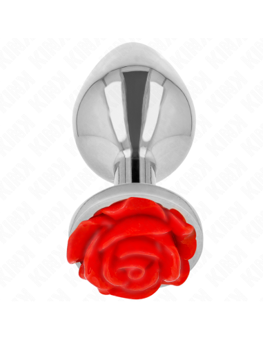 KINK - PLUG ANAL ROSE RED SIZE L