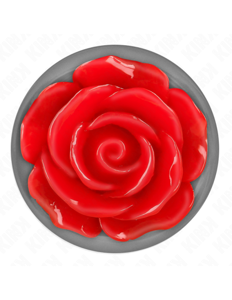 KINK - PLUG ANAL ROSE RED SIZE M