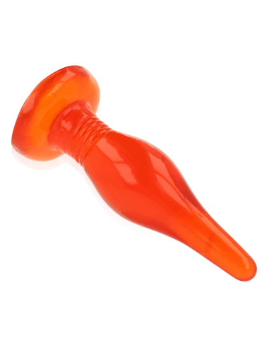 BAILE - RED SOFT TOUCH ANAL PLUG 14.2 CM