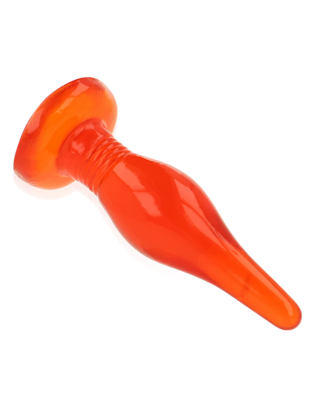BAILE - RED SOFT TOUCH ANAL PLUG 14.2 CM