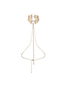 BIJOUX - DÉSIR MÉTALLIQUE GOLDEN METALLIC NECKLACE 2