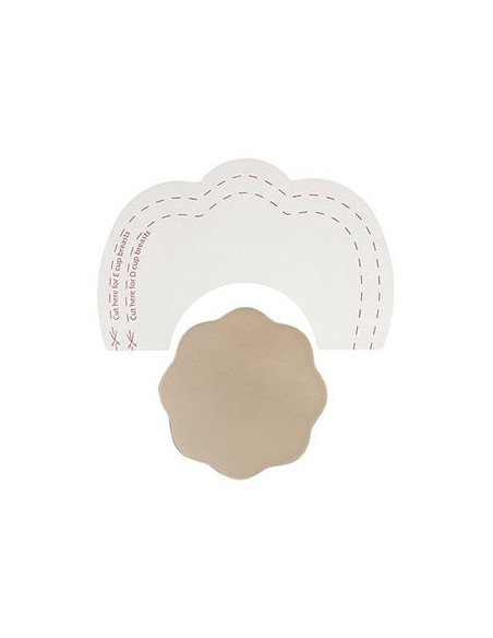 BYE-BRA - BREASTS ENHANCER NIPPLE COVERS SILK CUP A-C