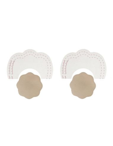 BYE-BRA - BREASTS ENHANCER NIPPLE COVERS SILK CUP D-F